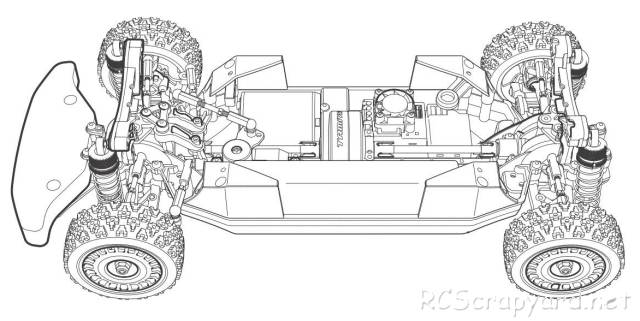 Tamiya XV-02 Pro - 58707 - Chassis