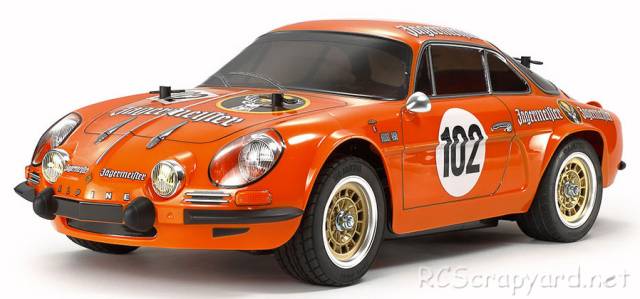 Tamiya Alpine A110 Jagermeister 1973 - 58708 - M-06