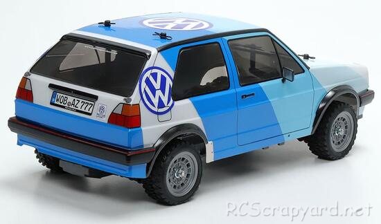 Tamiya Volkswagen Golf II GTI 16V Rally - #58714 MF-01X - Chassis