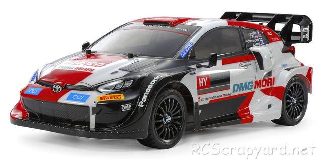 Tamiya Toyota Gazoo Racing WRT/GR Yaris Rally1 Hybrid - TT-02 - 58716