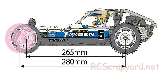 Tamiya Fighter NexGen Buggy - DT-04 