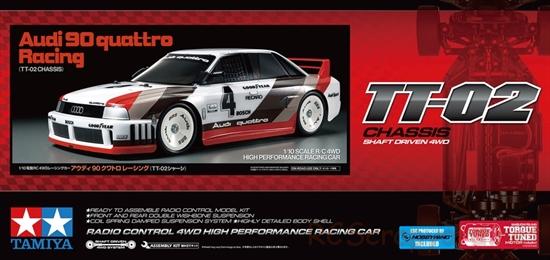 Tamiya Audi 90 Quattro Racing 