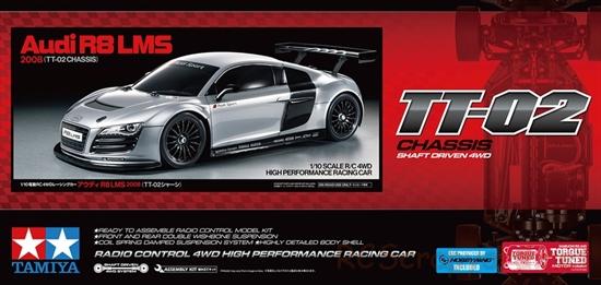 Tamiya Audi R8 LMS 2008 