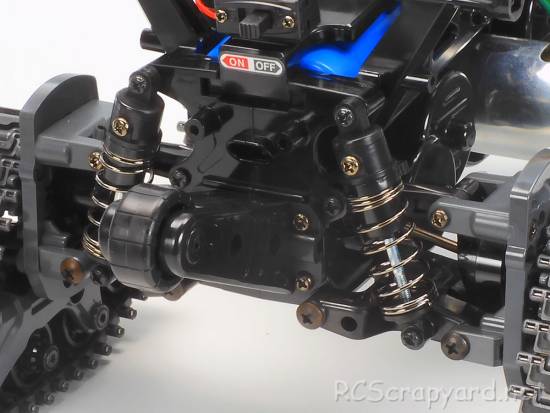 Tamiya GF-01FT Quadtrack - Chassis 