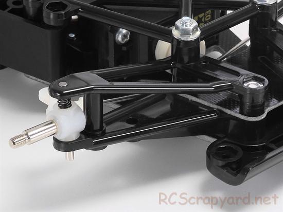 Tamiya Group-C Chassis Rear
