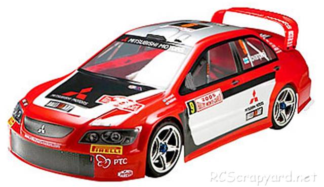 Thunder Tiger TS-4e Sport V2 Mitsubishi Lancer EVO VII WRC - 6524