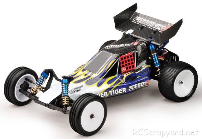 Thunder Tiger Phoenix XB Buggy - 6572-F* (Blue)