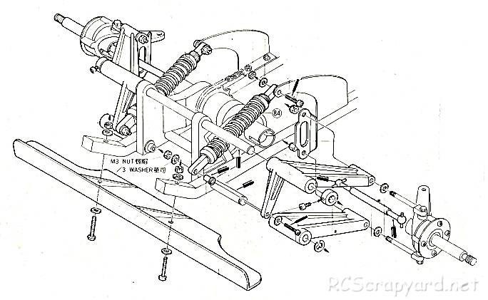 Thunder Tiger Silver Fox Chassis