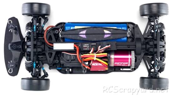 Thunder Tiger Sparrowhawk DX II Chassis