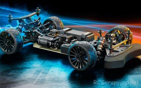 Xray GTXE.2 Specs Chassis