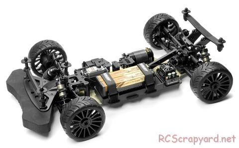 Xray GTXE.3 Specs Chassis