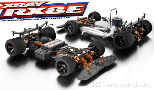 Xray RX8E 2019 Specs Chassis