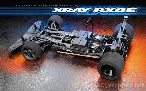 Xray RX8E 2024 Specs Chassis