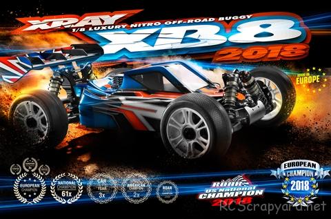 Xray XB8 2018 Chassis