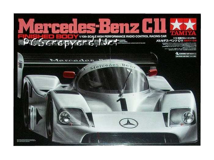 58351 • Tamiya Mercedes Benz C11 • Group-C • (Radio Controlled