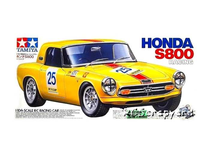 58175 • Tamiya Honda S800 Racing • M-02 • (Radio Controlled