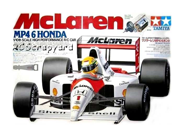 Tamiya Mclaren Mp4 6 Honda F102 Radio Controlled Model Archive Rcscrapyard