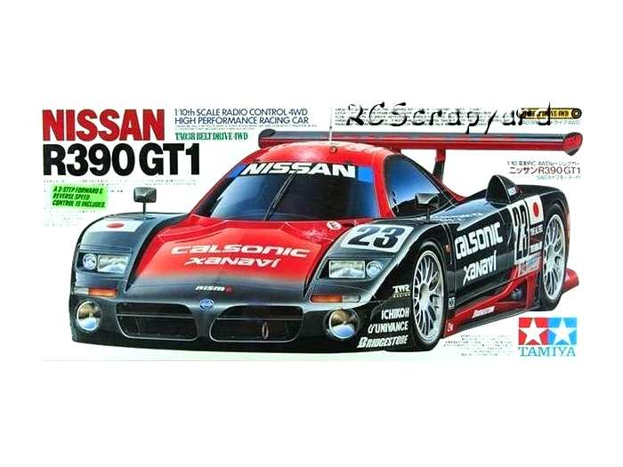 58203 • Tamiya Nissan R390 GT1 • TA-03R • (Radio Controlled Model 