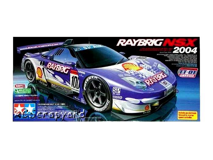 TAMIYA ラジコン NSX 2004 TT-01 タミヤ 電動RCカーシリーズ 1/10RC レイブリック NSX 2004 (TT