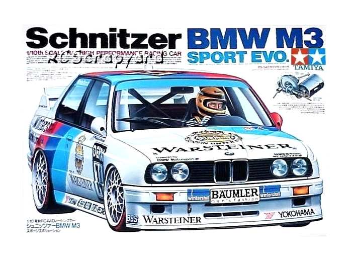 58113 • Tamiya Schnitzer BMW M3 Sport Evo • TA-01 • (Radio 