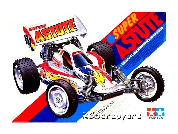 NEW TAMIYA SUPER ASTUTE Body Clear with Wing & Decals UC3