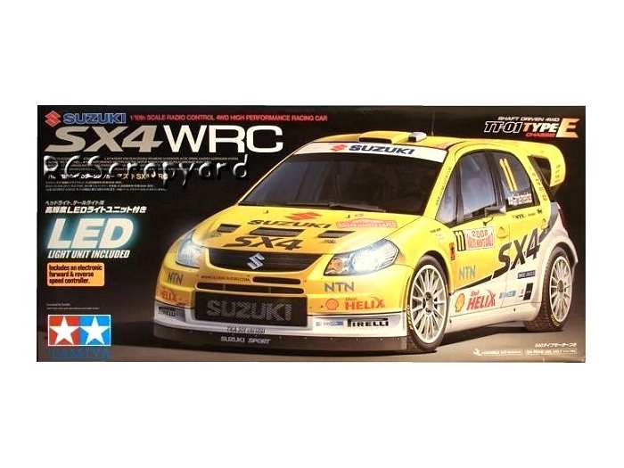 58408 • Tamiya Suzuki SX4 WRC • TT-01E • (Radio Controlled