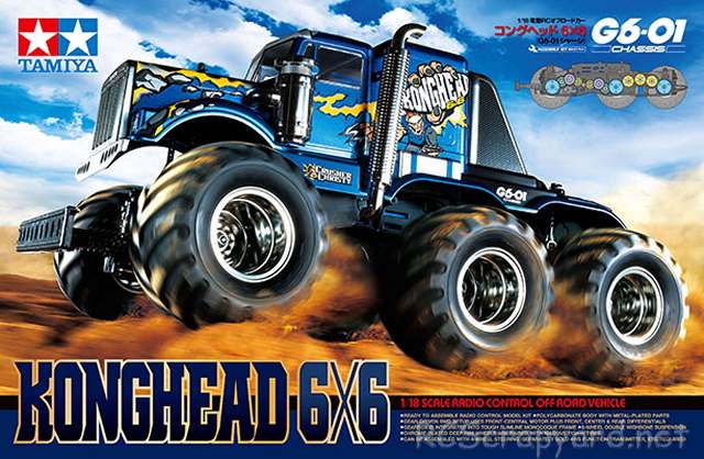 Tamiya Konghead 6x6 #58646