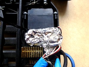 Aluminum Foil Around the Receiver