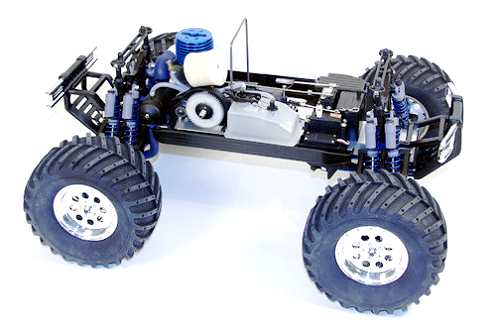 Team Associated Monster GT Chassis