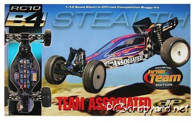 Team Associated RC10 B4 Factory Team - 1:10 Elektro RC Buggy