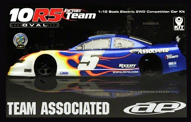 Team Associated RC10R5 Oval Factory Team - 1:10 Elettrico Oval Car