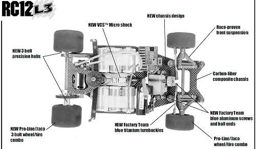 Team Associated RC12L3 Chasis 