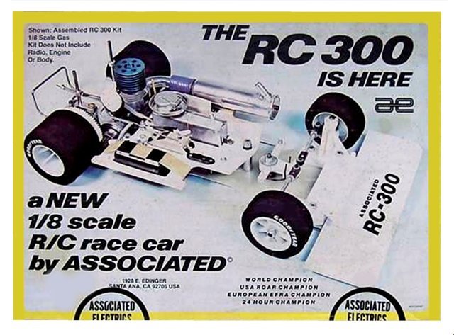 Associated RC300 - 1:8 Nitro RC Pan Racing Car