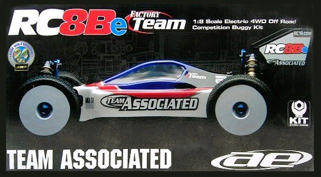 Team Associated RC8Be Factory Team - 1:8 Eléctrico RC Buggy