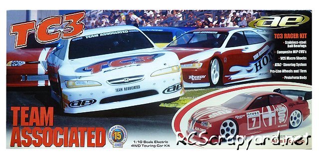 Team Associated TC3 - 1:10 Elektro RC Tourenwagen