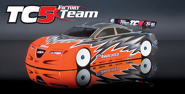 Team Associated TC5 Factory Team - 1:10 Electric RC Touring Car