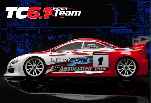 Team Associated TC6.1 Factory Team - 1:10 Elettrico RC Auto da Turismo