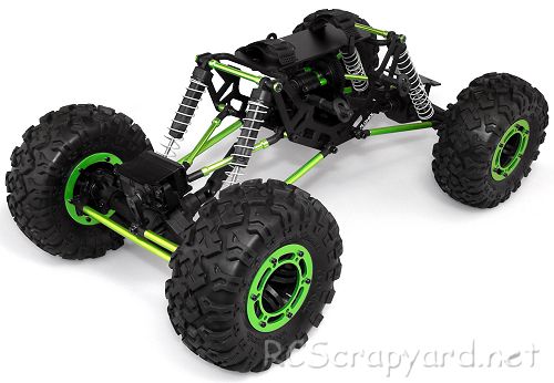 Axial Racing AX10 Scorpion Rock Crawler Chasis