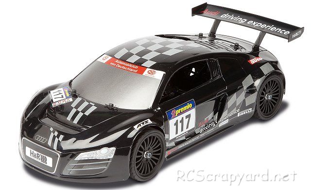 Carson Audi R8 RCS - 1:10 Nitro RC Voiture de Tourisme