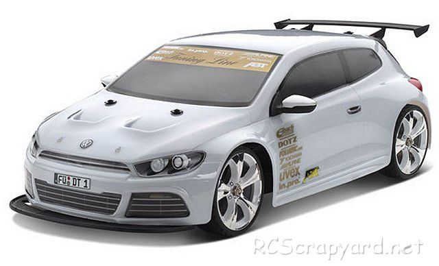 Carson FD VW Scirocco - 1:10 Électrique RC Voiture de Tourisme