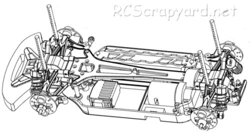 Carson Porsche GT3 RS - CE-10 Chassis