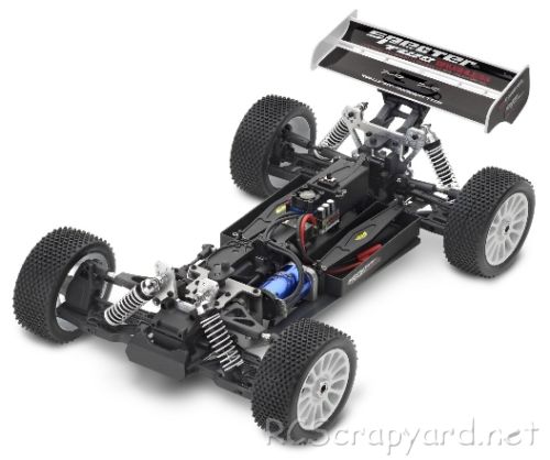 Buggy Specter 3.0 V32 4WD Thermique RTR - 1/8 - CARSON 500204034