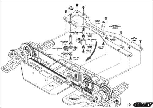 Corally Assassin Mid Motor Chassis