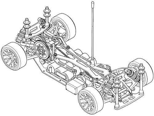 Corally C4 Chassis