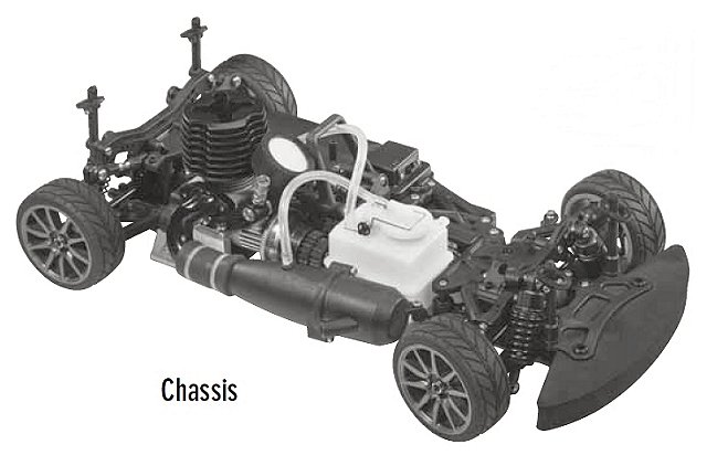 Duratrax Nissan GT-R Chassis