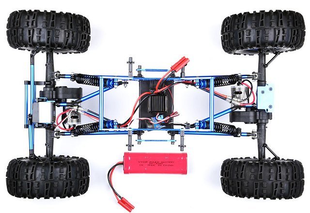 Exceed Mad Torque Rock Crawler Chassis