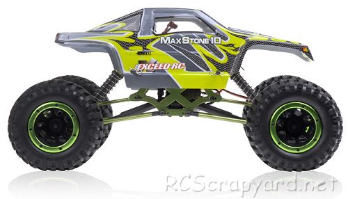 Exceed RC MaxStone10 Rock Crawler Chasis