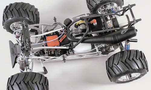 FG Modellsport Competition Monster Truck 4WD Chassis