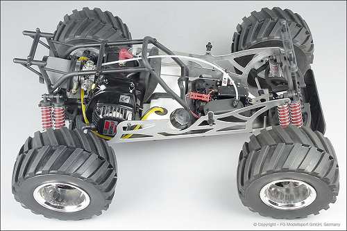 FG Modellsport Monster Hummer H2 Chassis