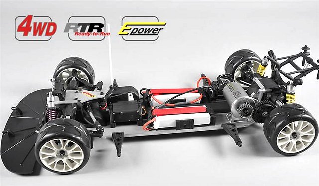 FG Sportsline 530E - 1:5 Elettrico RC Auto Da Turismo Telaio